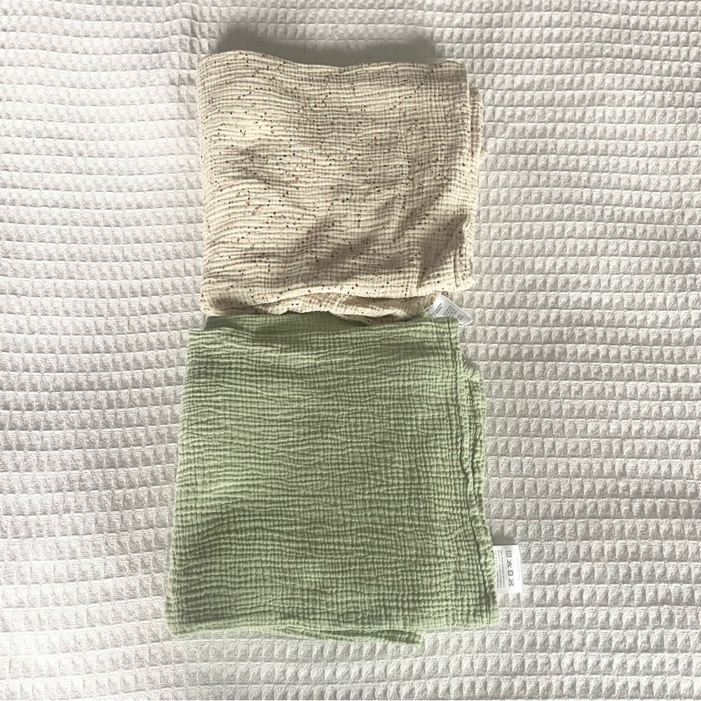 Goumi x baby list swaddles